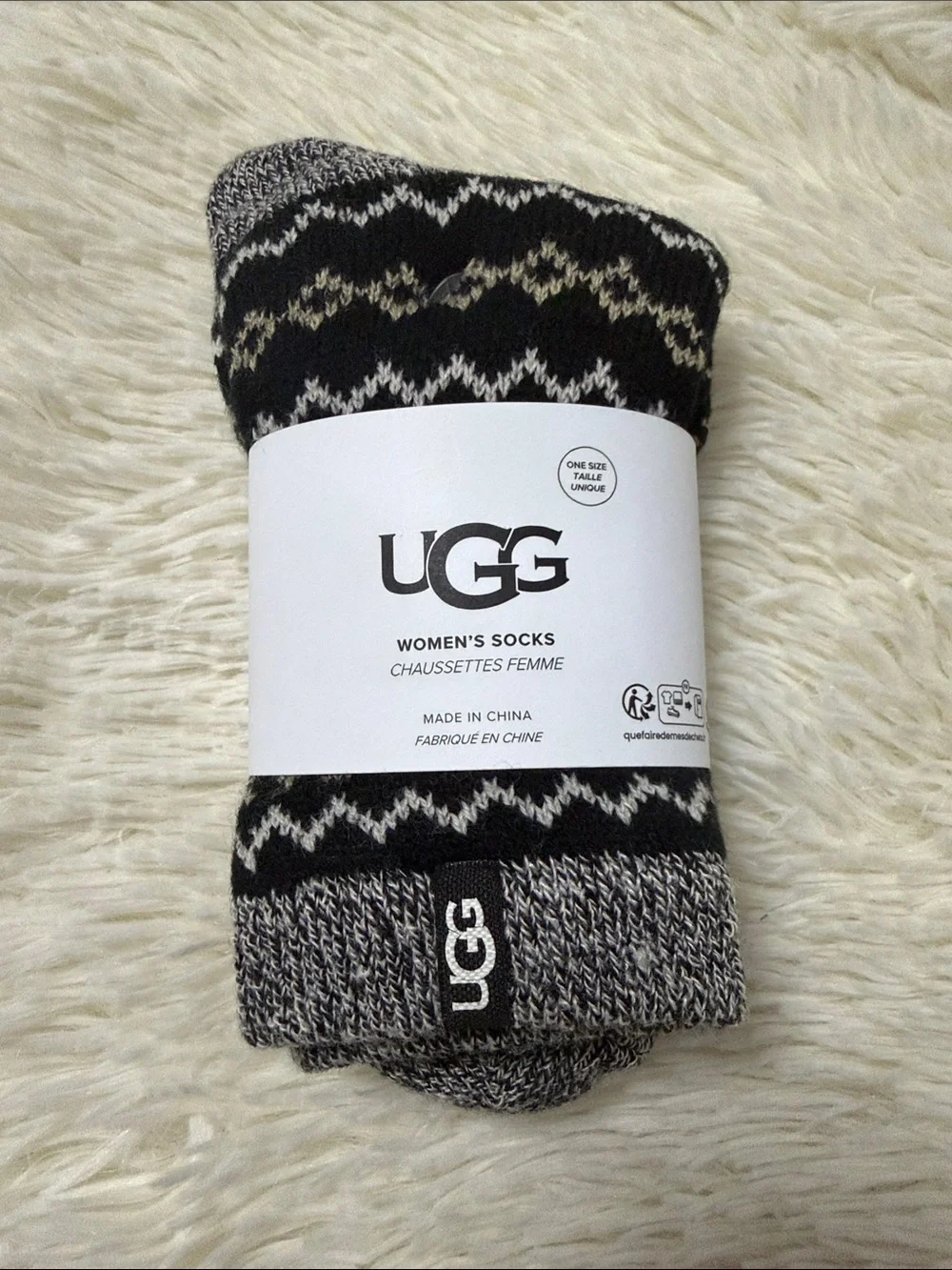 UGG Cressida Cozy Quarter Socks